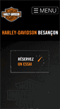 Mobile Screenshot of harley-davidson-besancon.com